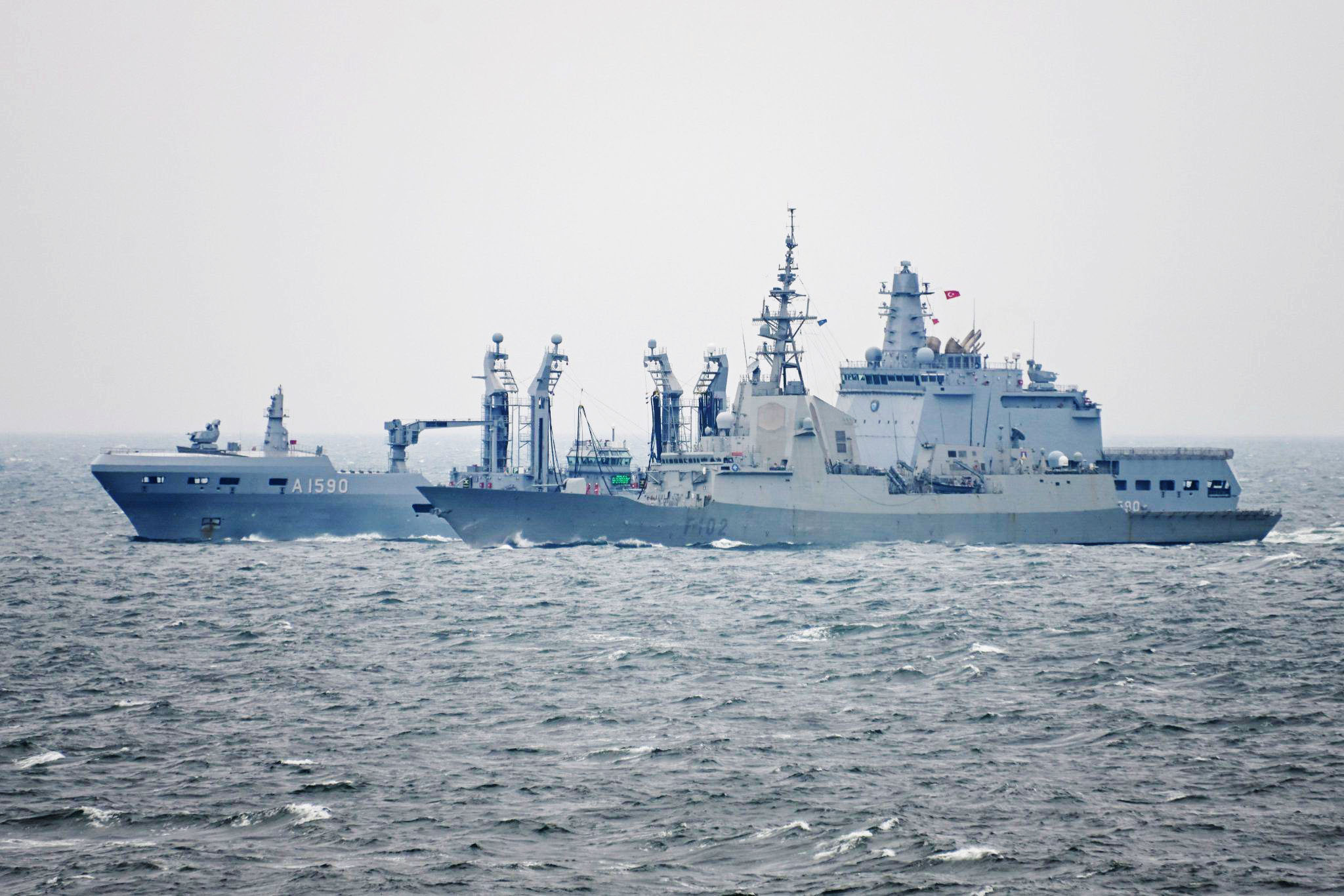 We are very proud of seeing TCG Anadolu & TCG Derya's success in Nato Exercises!