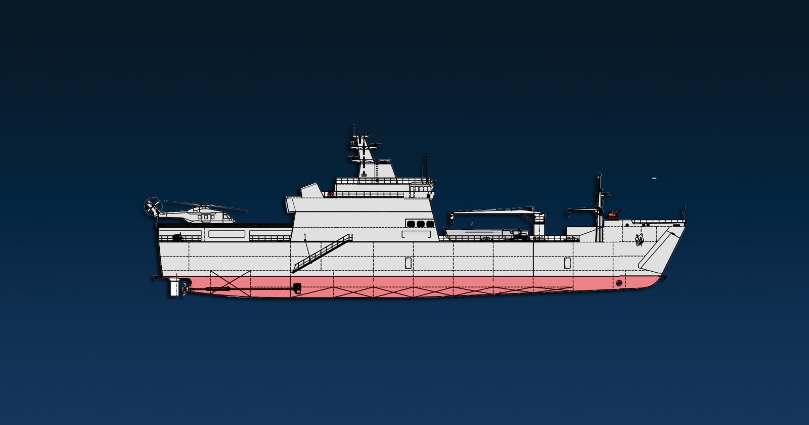 LST - 100 Landing Ship Tank - TAIS Shipyards